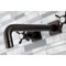Kingston Brass KS6025BEX Wall Mount Tub Faucet, Oil Rubbed Bronze KS6025BEX - alternate 3
